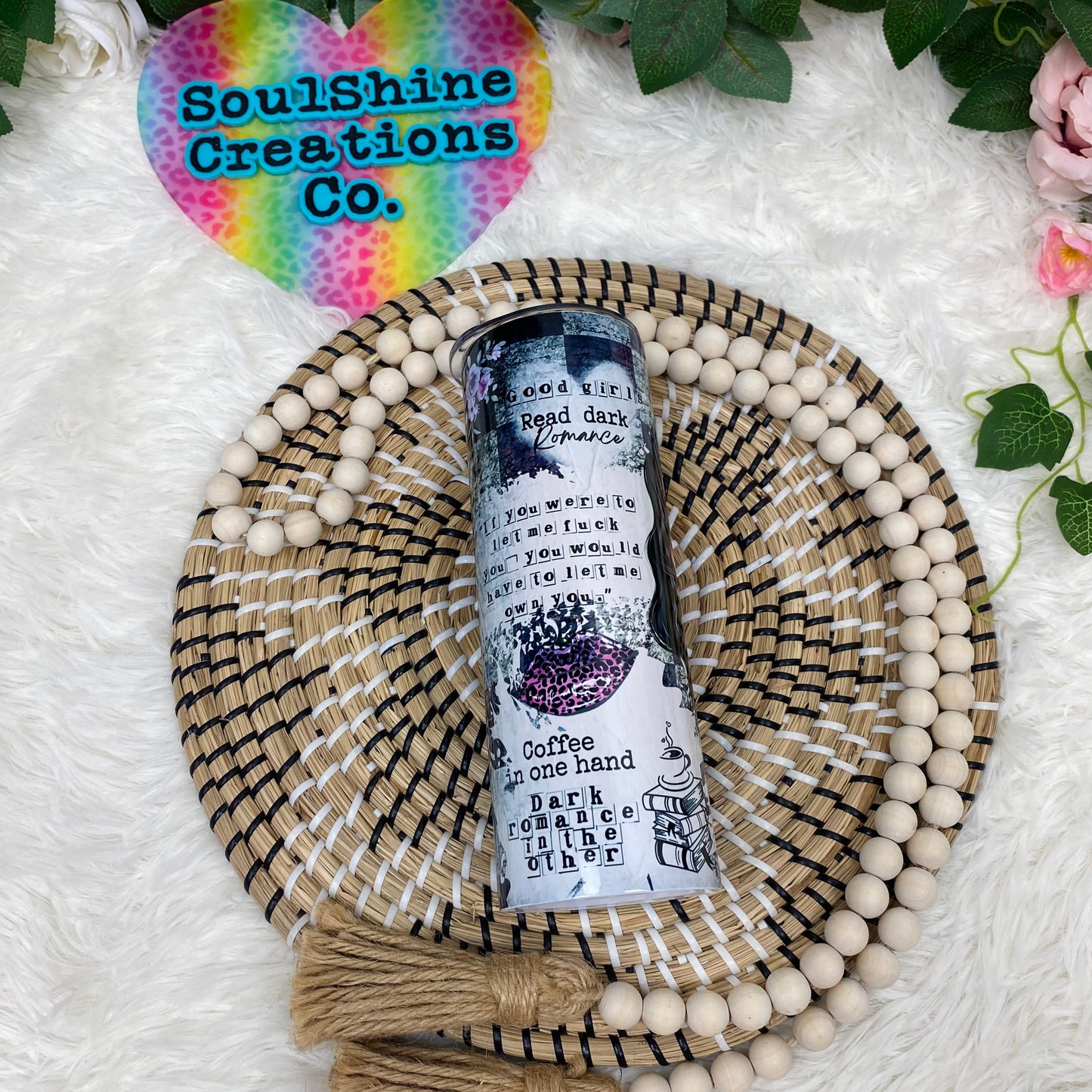 Good Girls Read Dark Romance Bookish Tumbler