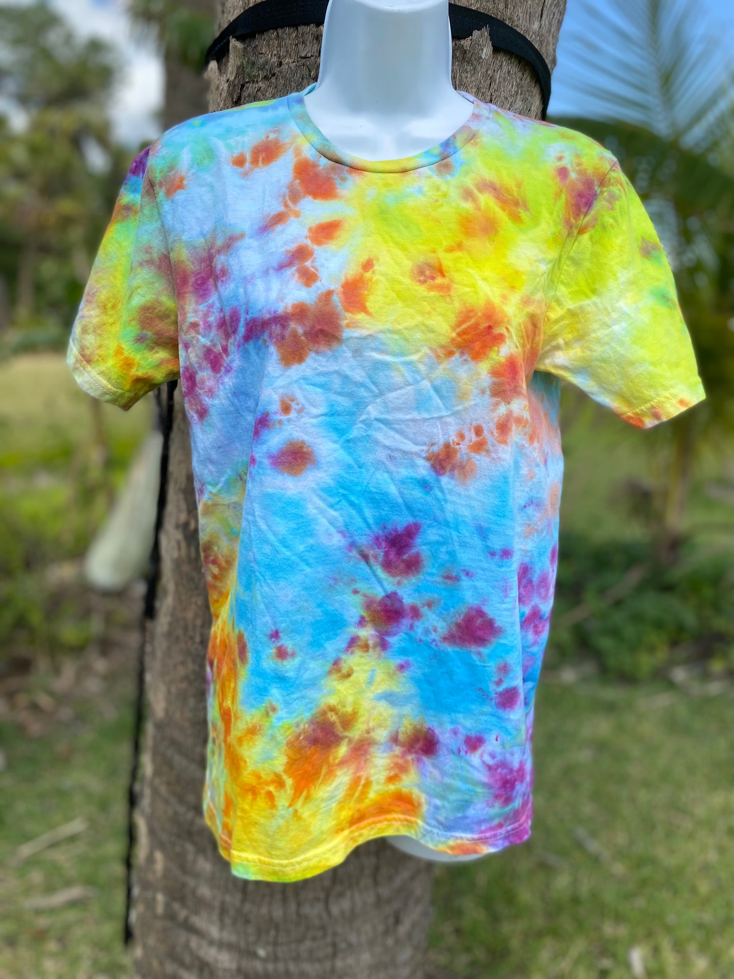 tropical punch ice tie dye t-shirt