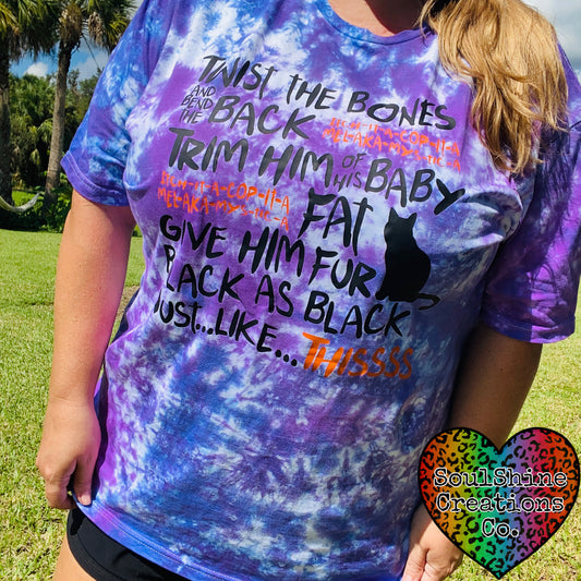 Twist the Bones Tie Dye Shirt