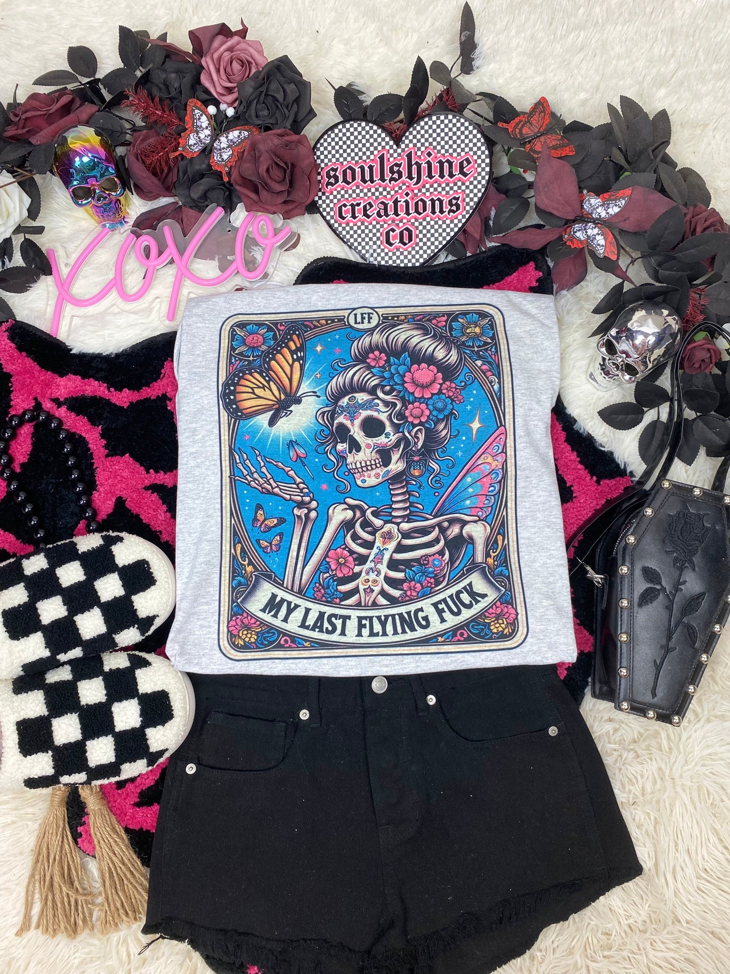 My Last Flying F*ck Tarot tee or sweater