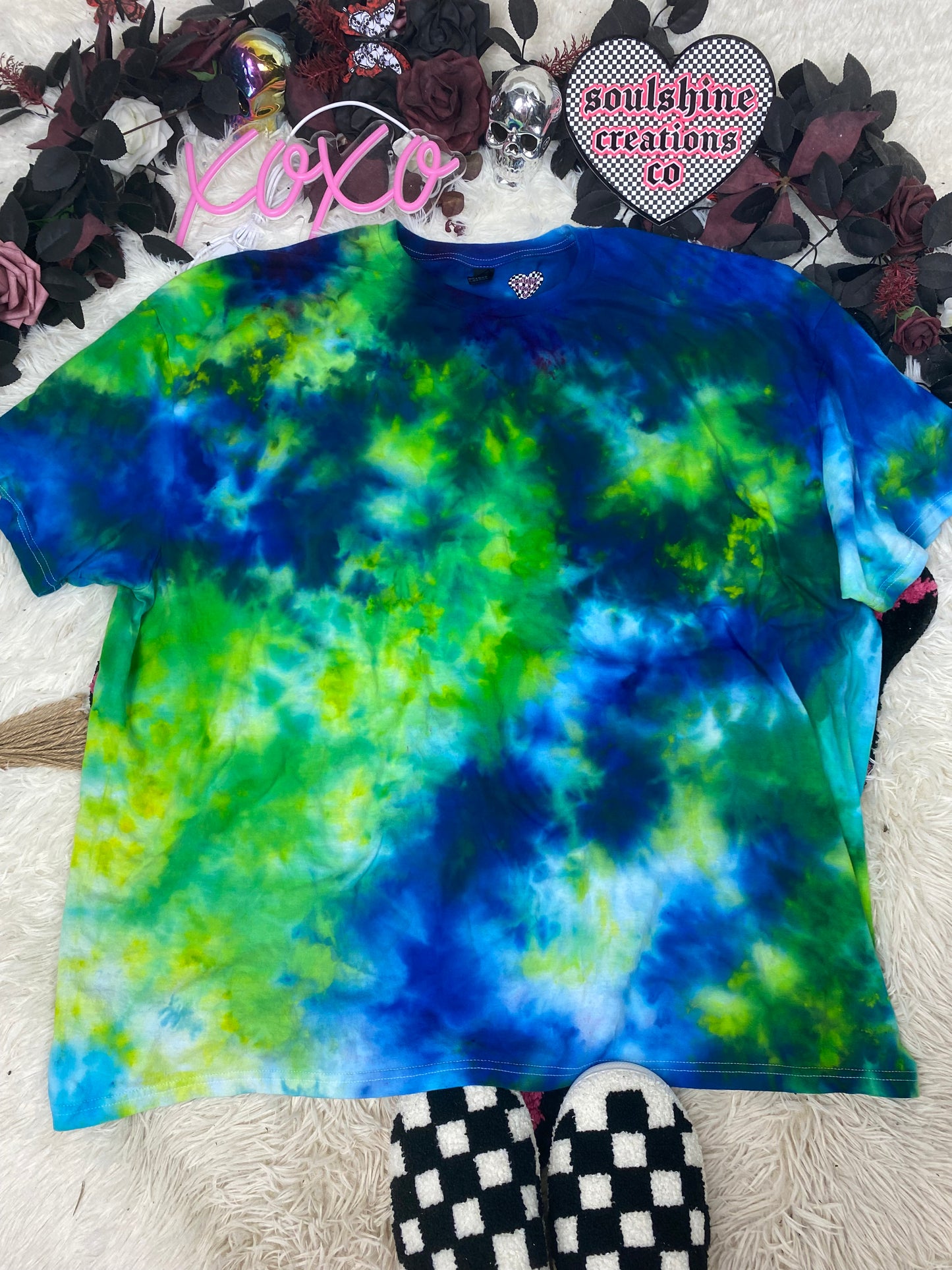 Luminescence Ice Dyed Tie Dye Shirt