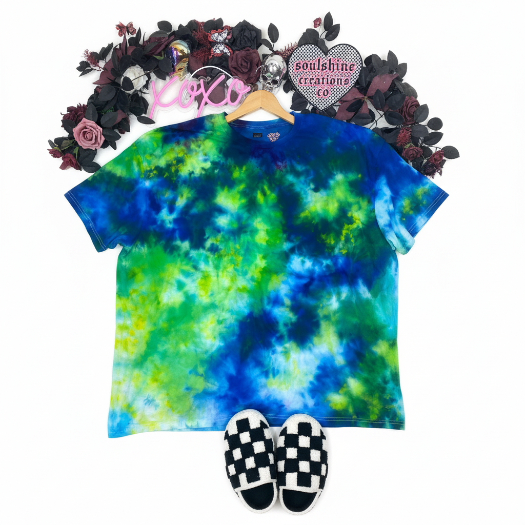 Luminescence Ice Dyed Tie Dye Shirt