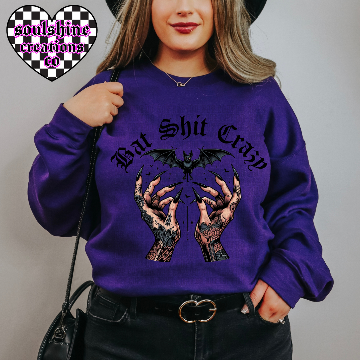 Bat Shit Crazy Tee or Sweater