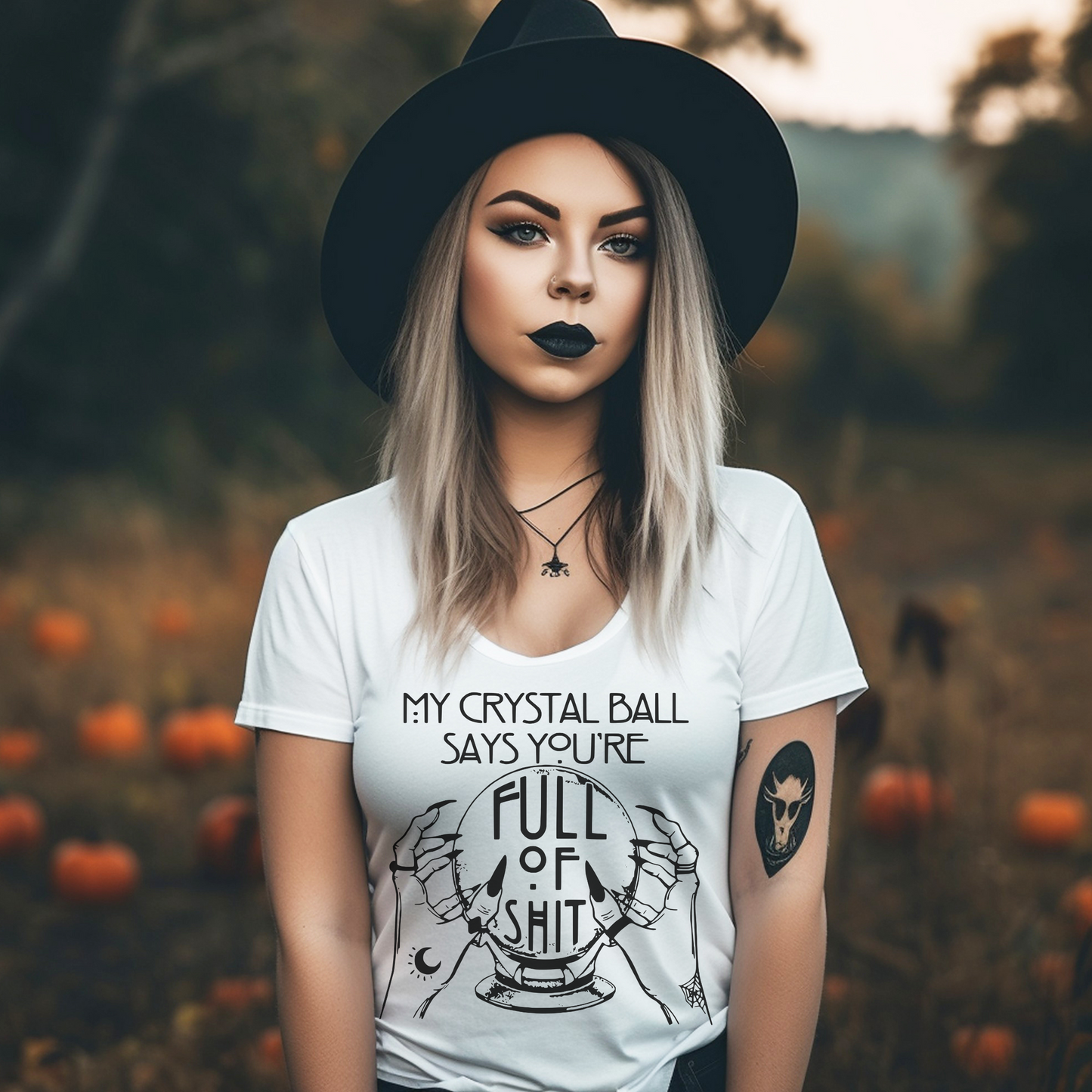 My Crystal Ball says you're full of Shit RTS Screen Print Transfer