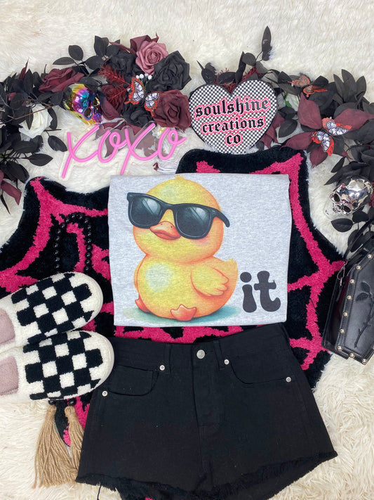 Duck it Funny tee shirt or Sweater