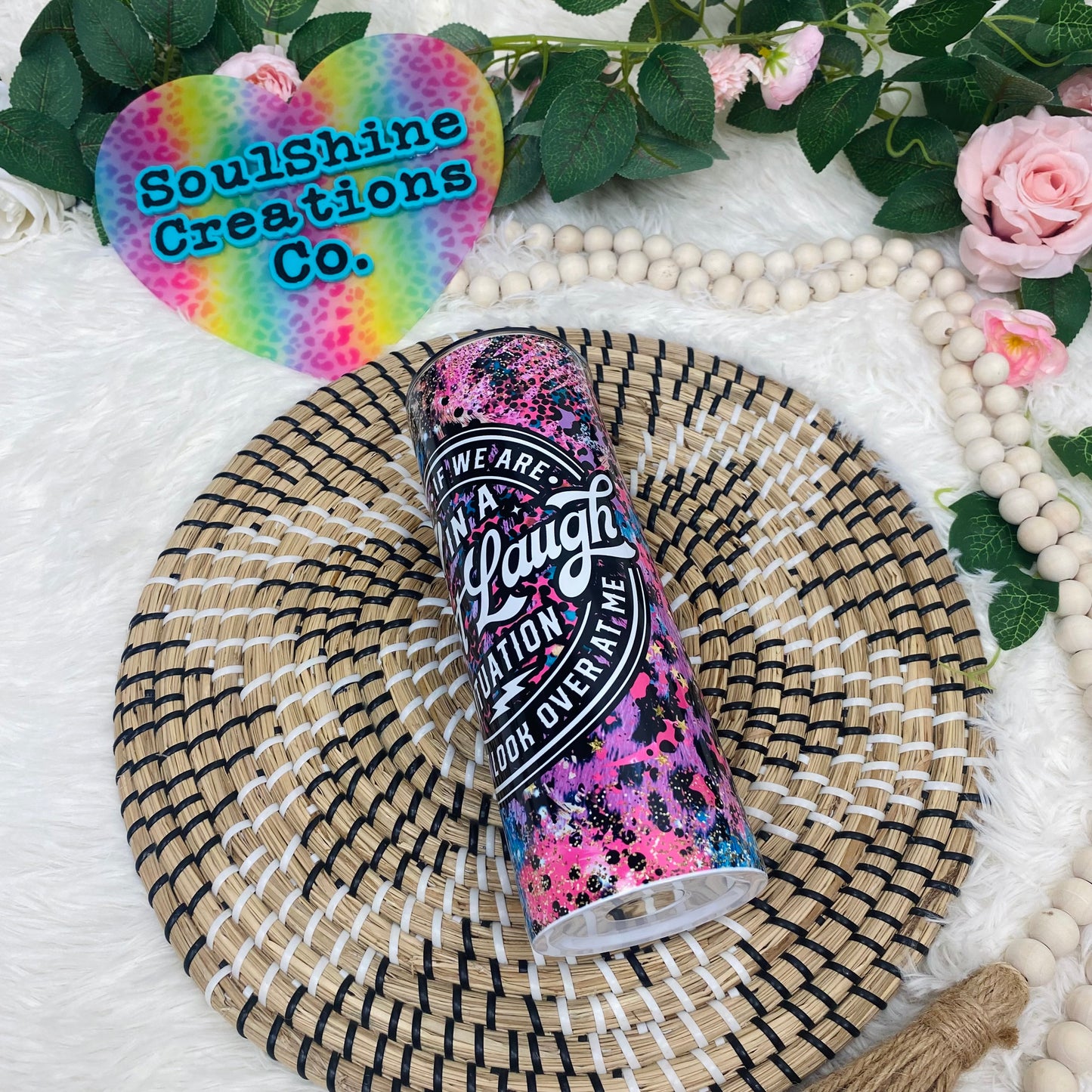 Don’t Laugh Situation Don’t Look at Me Tumbler