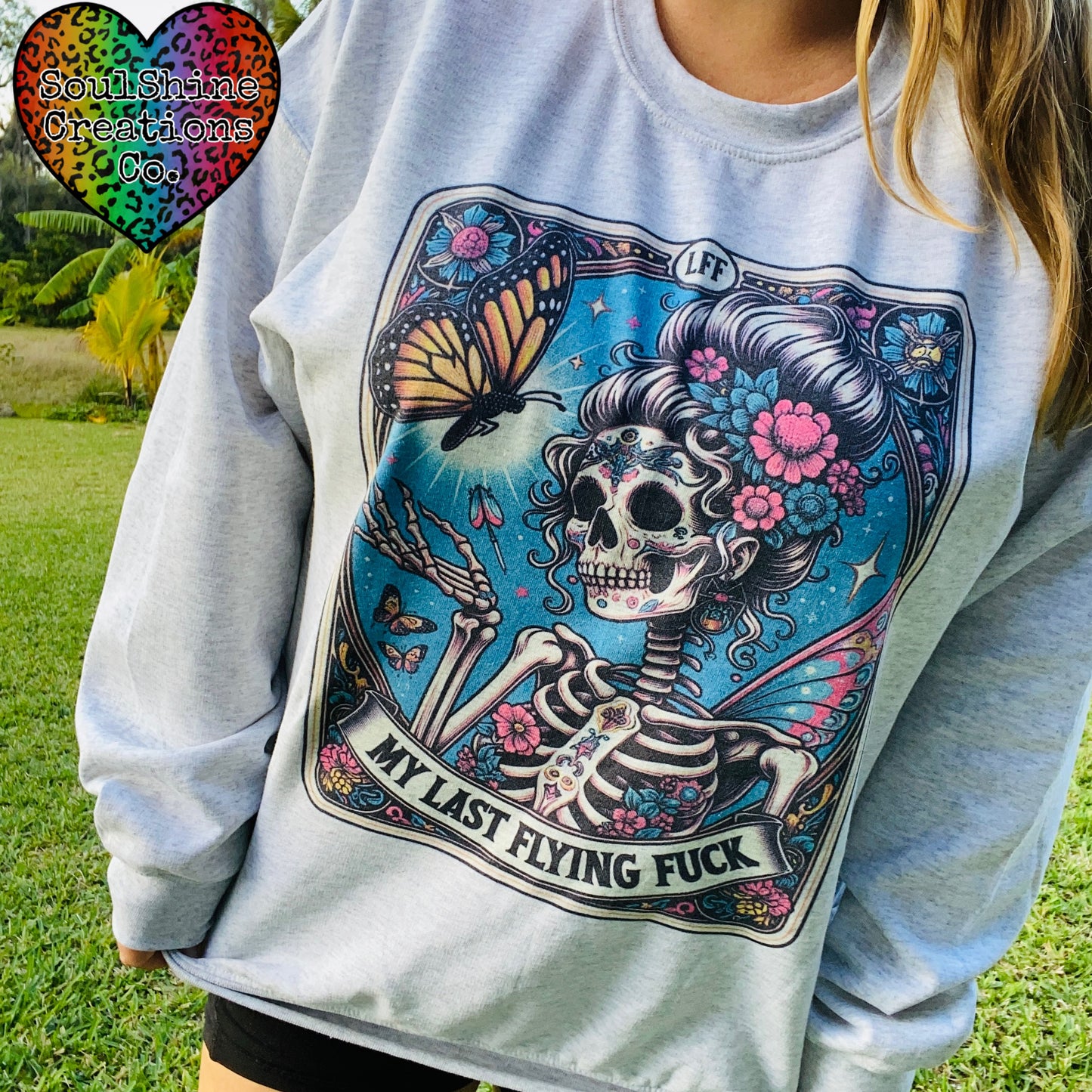 My Last Flying F*ck Tarot tee or sweater