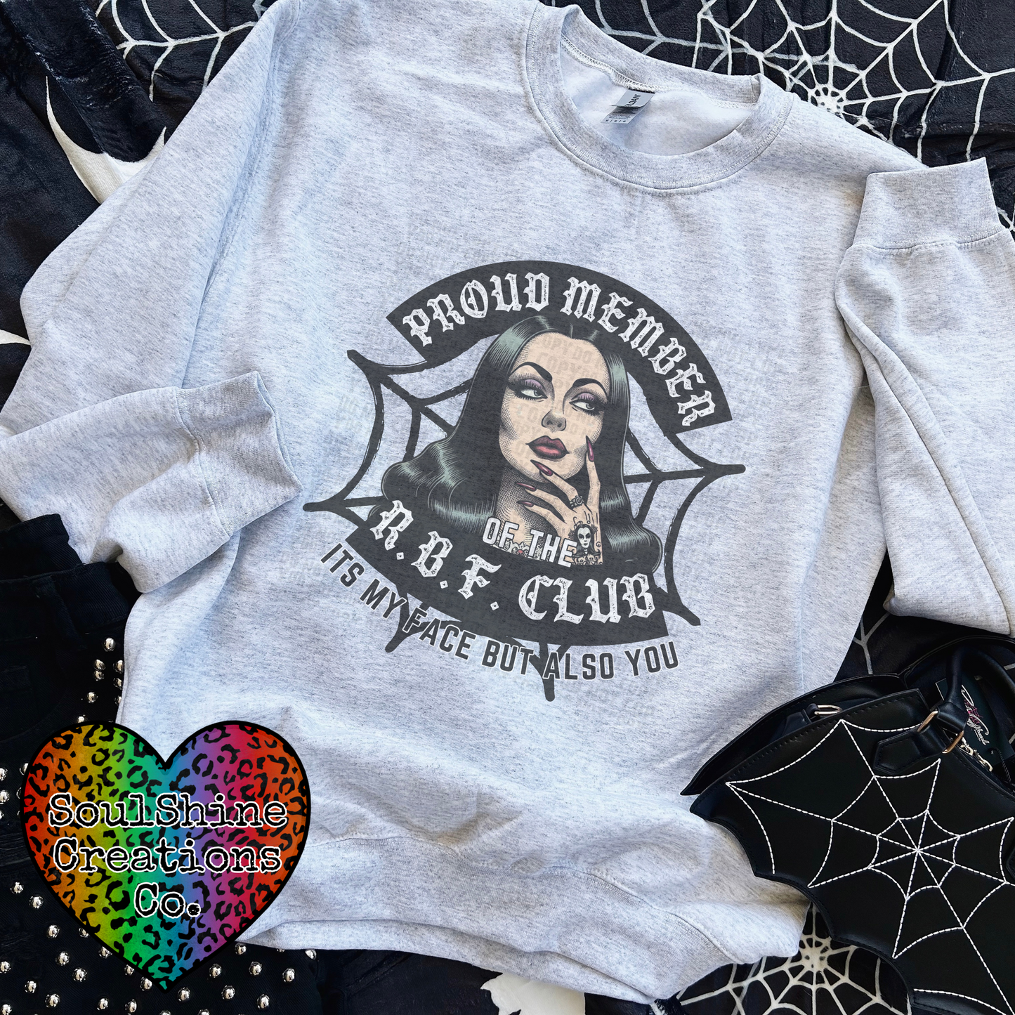 Proud Member of the R.B.F Club Tee Shirt or Sweater- Alt Vibes- Halloween