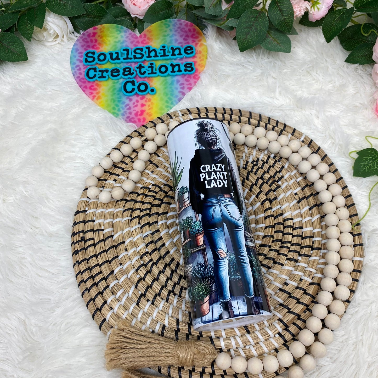 Crazy Plant Lady Tumbler