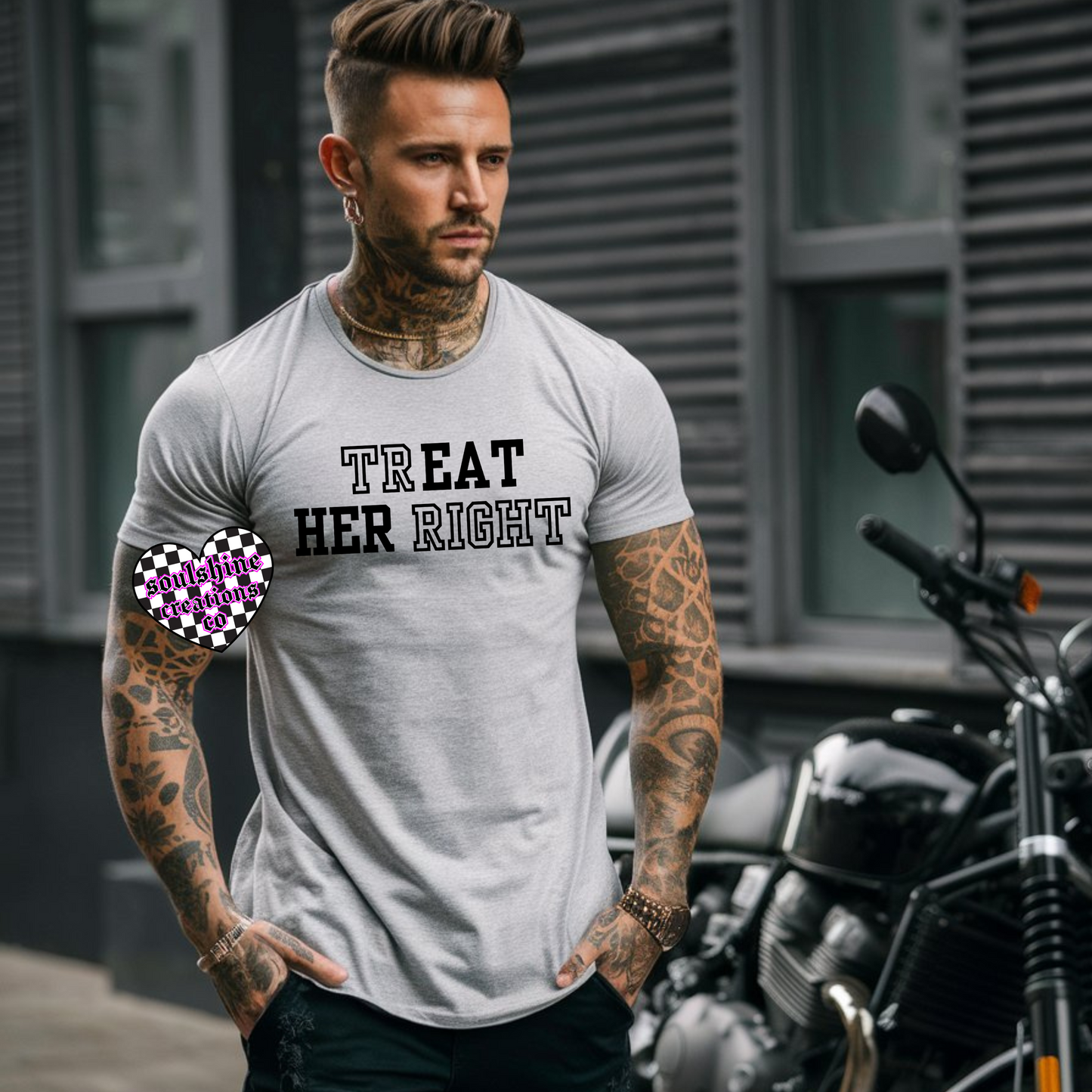 trEAT HER Right Tee or Sweater-Edgy Alternative Vibes