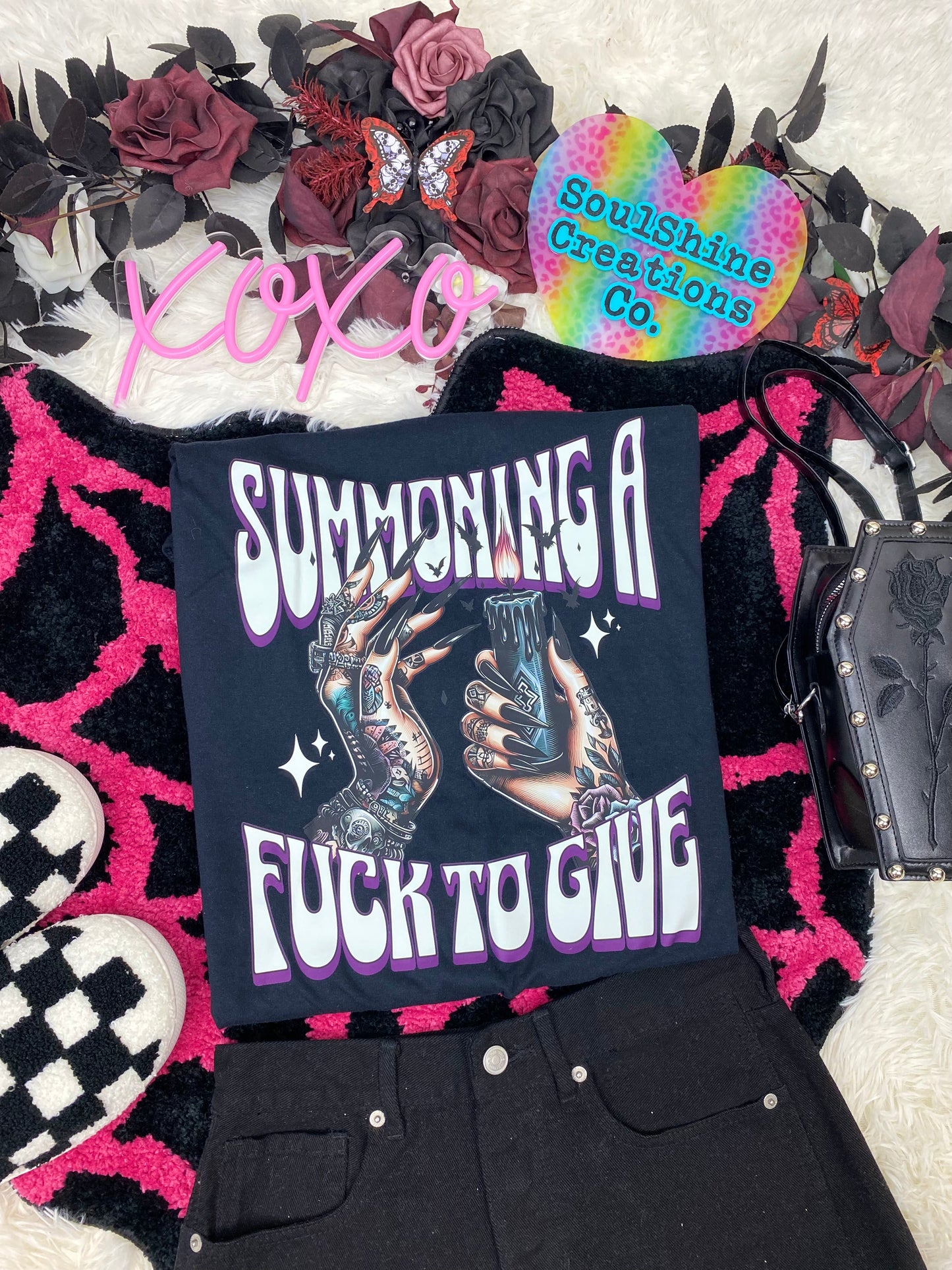 Summoning a Fuck to Give Tee or Sweater