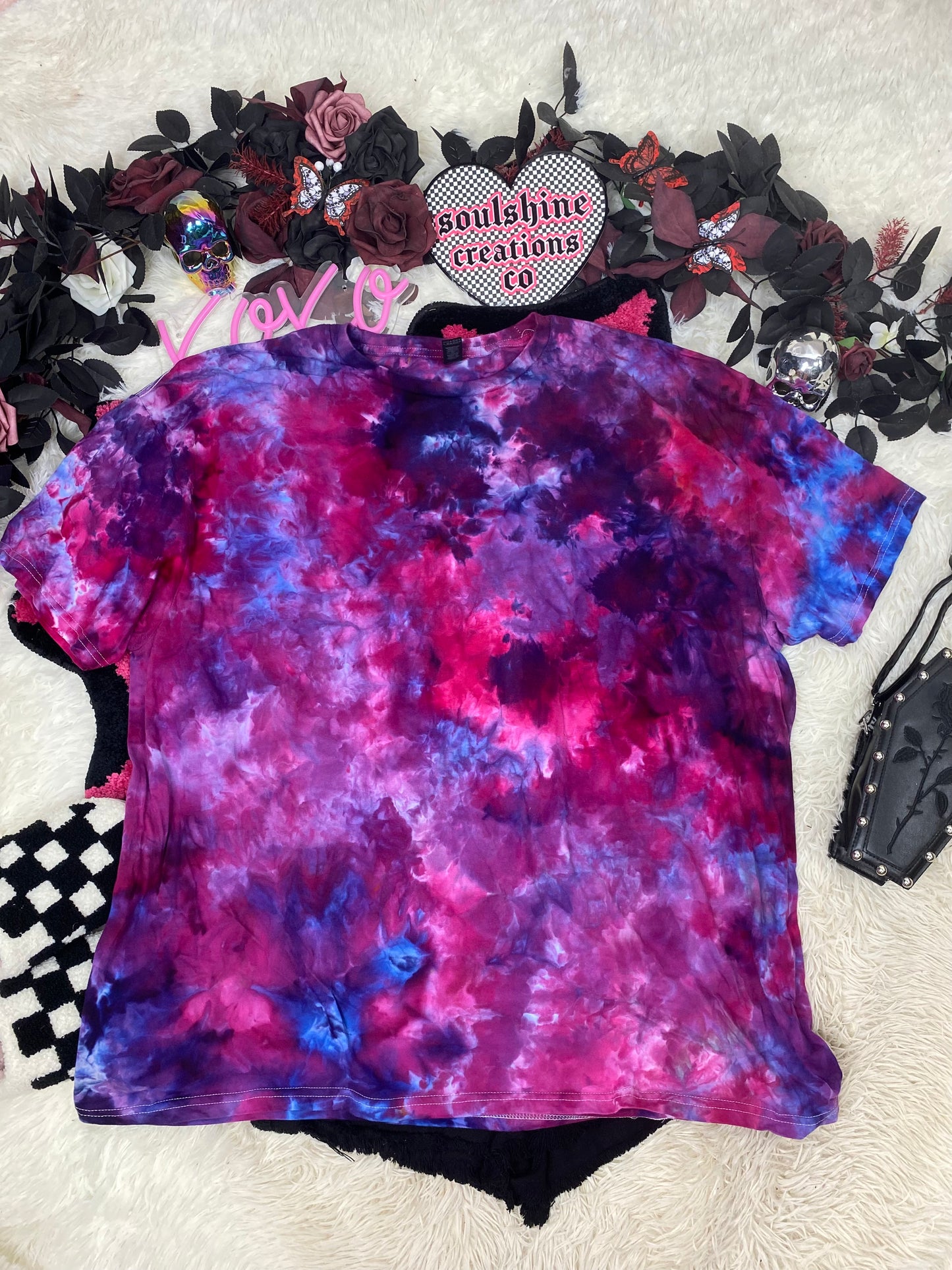 Blue Razz Ice Tie Dye Shirt