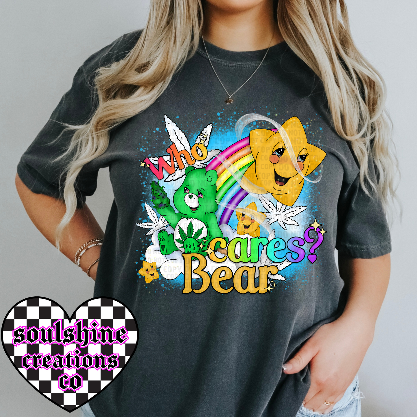 who cares misfit tee or sweater