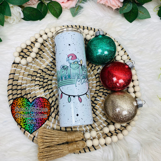 I’m a Mean One Christmas Tumbler