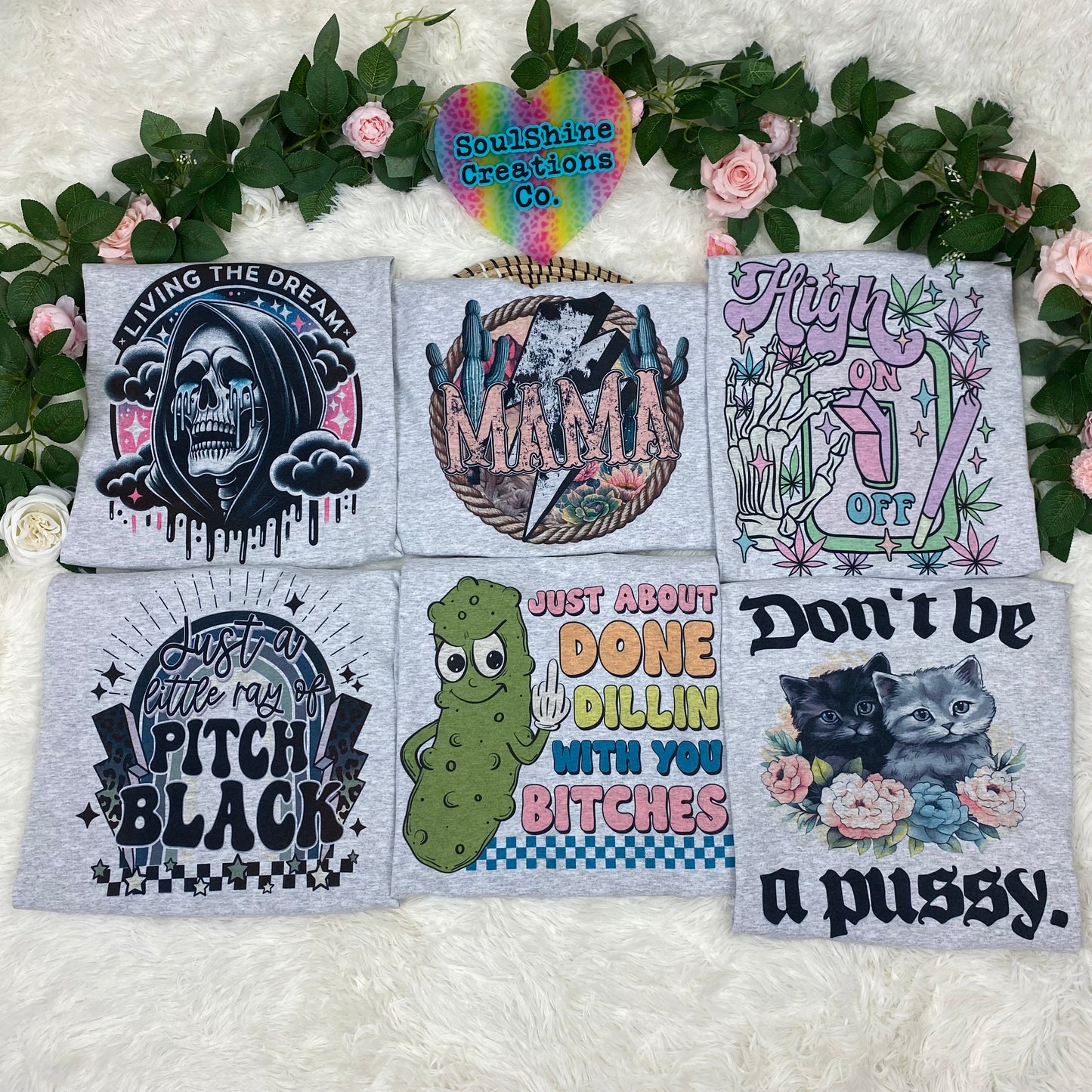 2 Tees Mystery Bundle Graphic Shirts Grab Bag