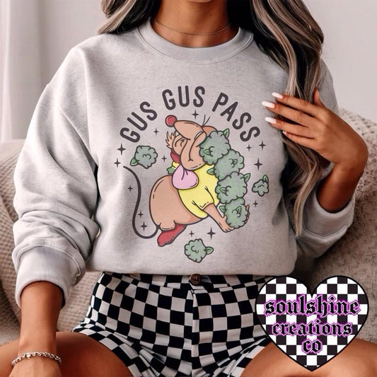 GusGus Pass 420 tee shirt or Sweater