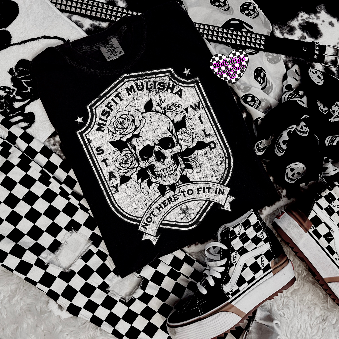 Misfit Mulisha Tee or Sweater Edgy Gothic Alternative Grunge Vibes