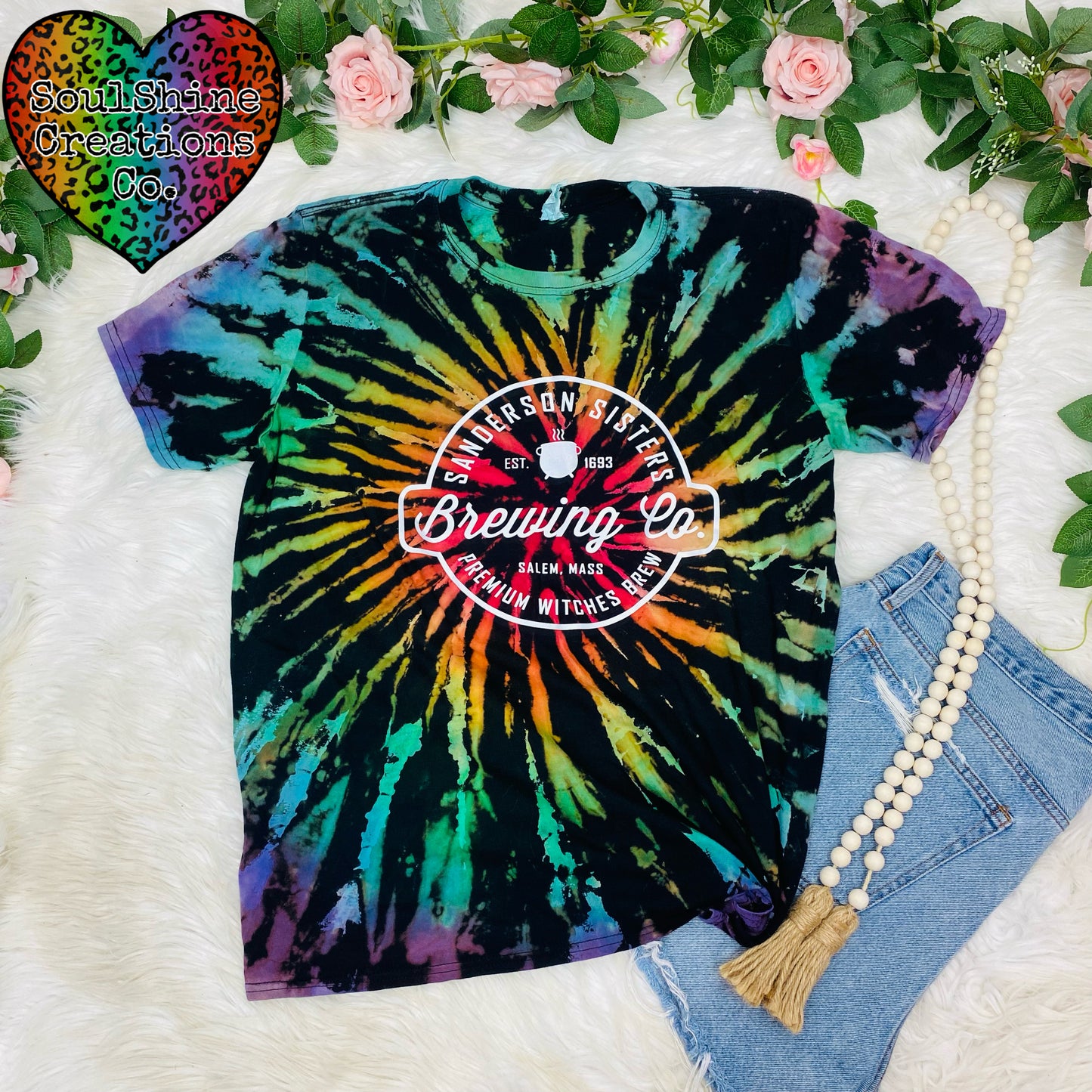 Witch Brewing Company Reverse Tie Dye