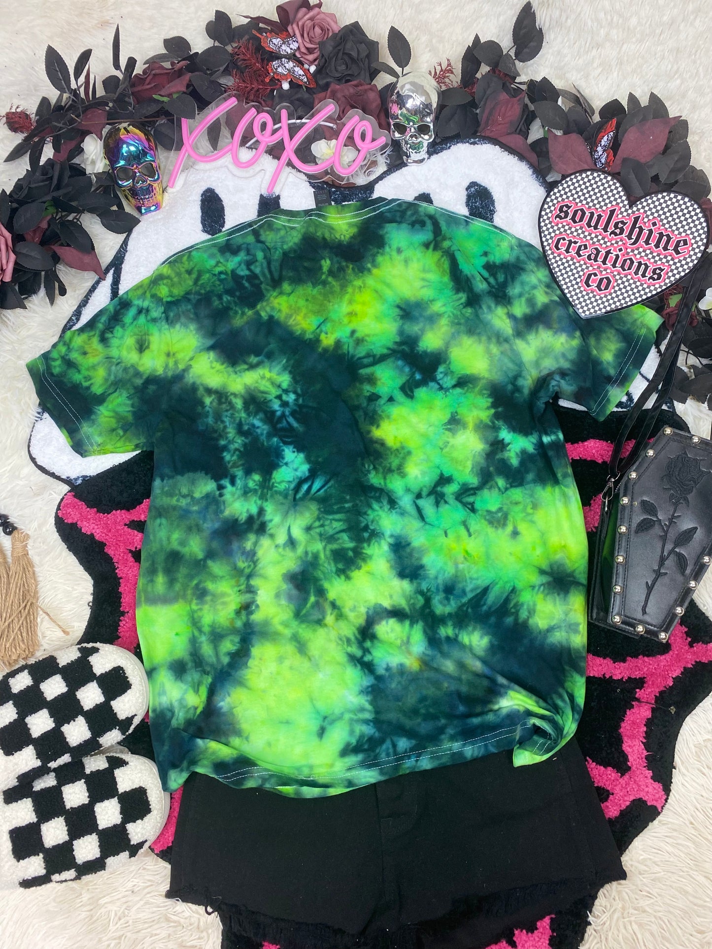 Gotham City Scrunch Ice Tie Dye Shirt