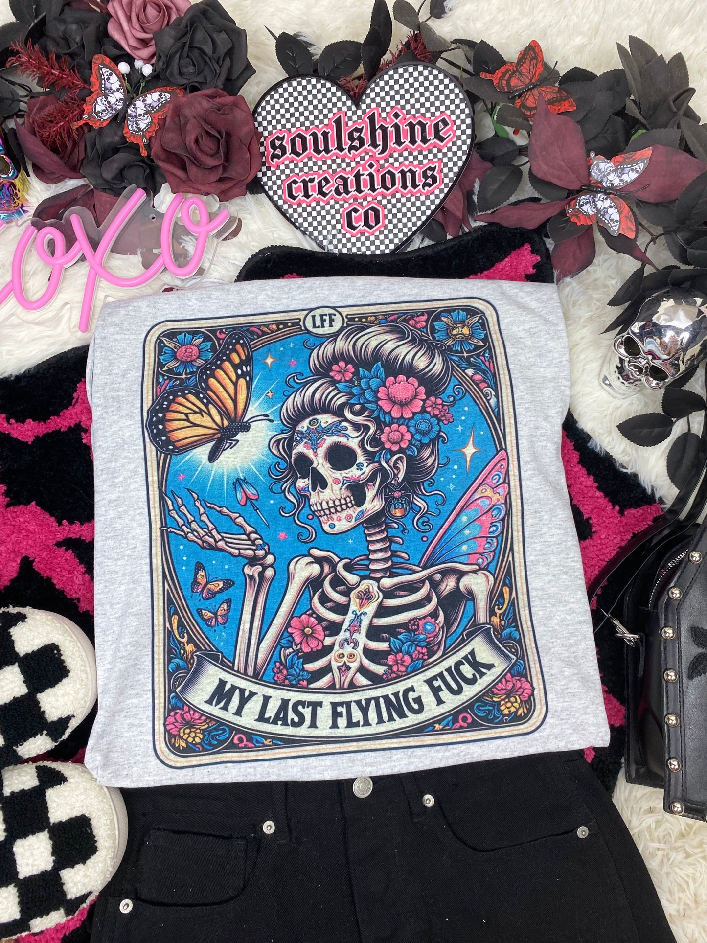 My Last Flying F*ck Tarot tee or sweater