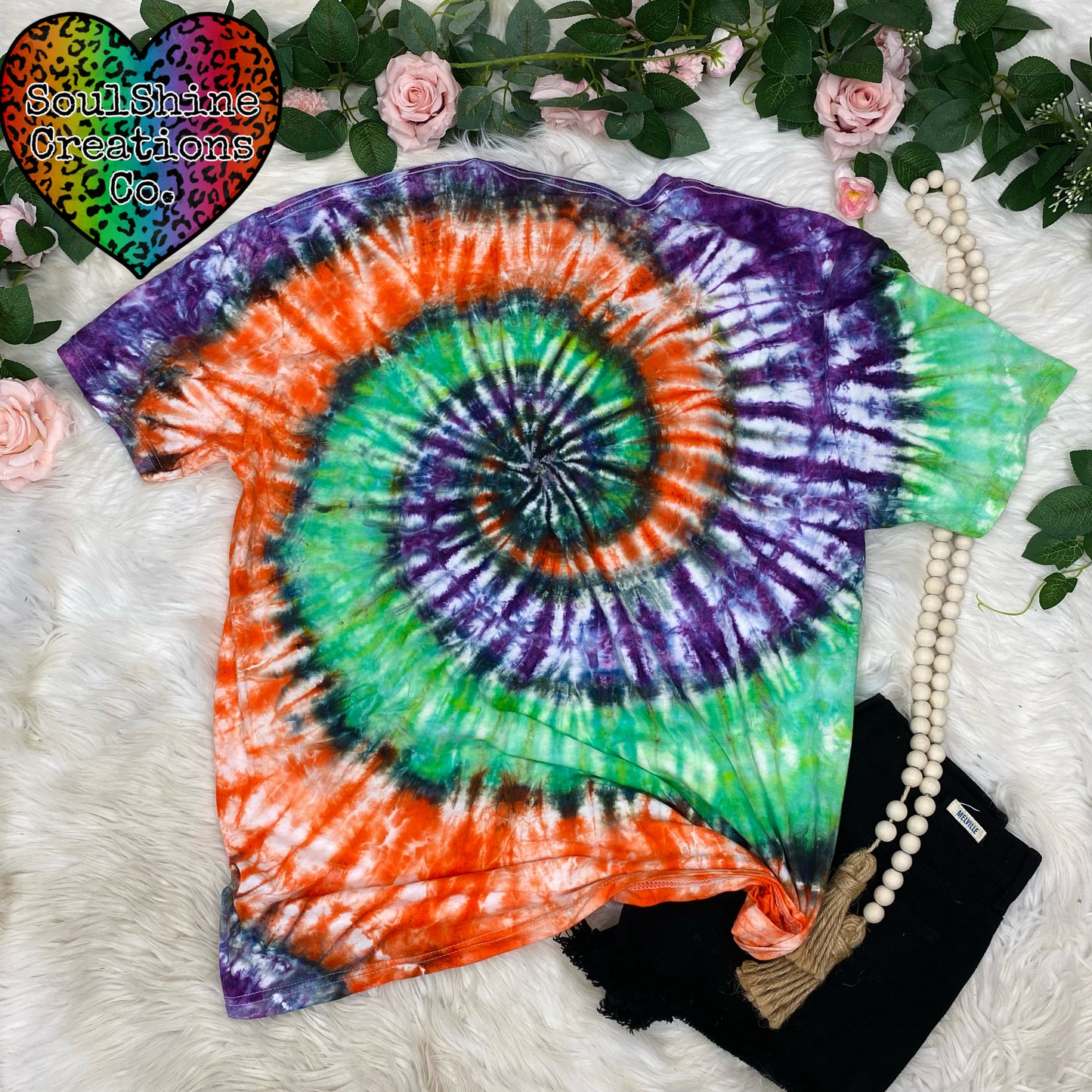 Hocus Pocus Apothecary Halloween Tie Dye Shirt