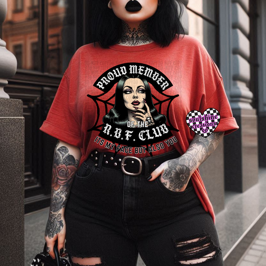 Proud Member of The R.B.F Club Tee or Sweater-Edgy Alternative Vibes
