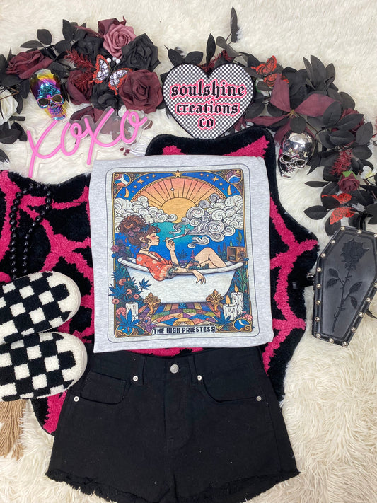 the high priestess tarot 420 tee shirt or Sweater