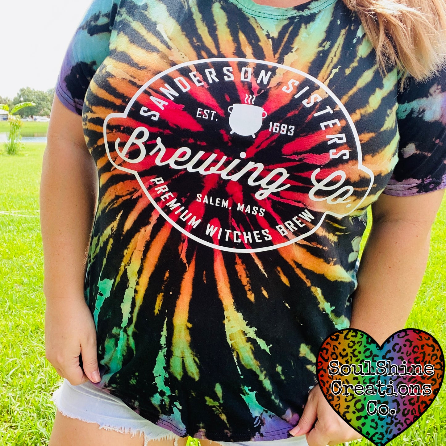 Witch Brewing Company Reverse Tie Dye