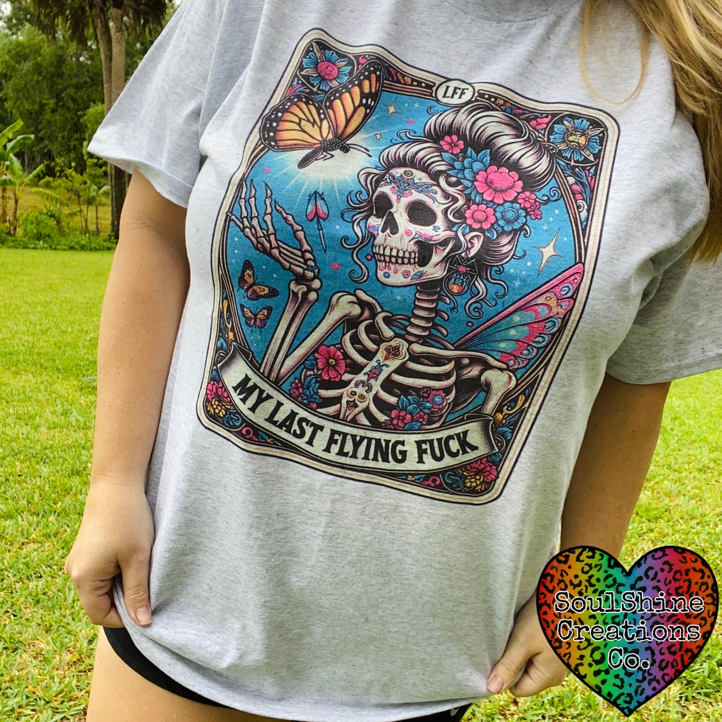 My Last Flying F*ck Tarot tee or sweater