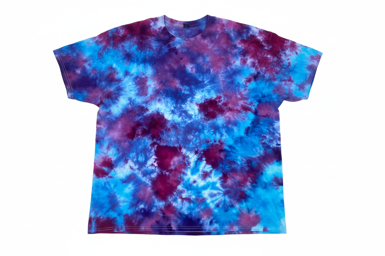 Dream Berry Ice Dyed Tie Dye Shirt
