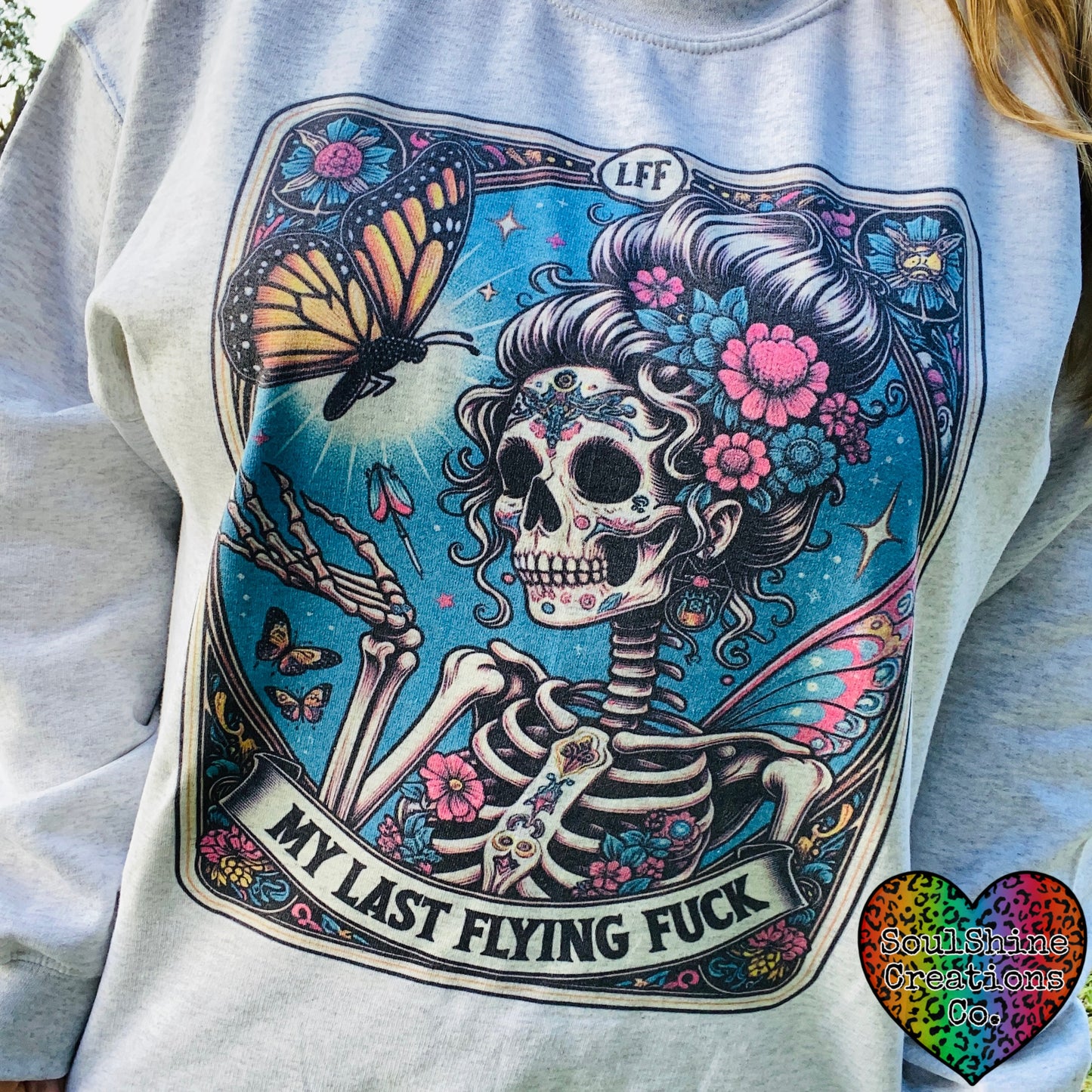 My Last Flying F*ck Tarot tee or sweater