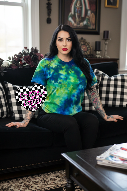 Luminescence Ice Dyed Tie Dye Shirt