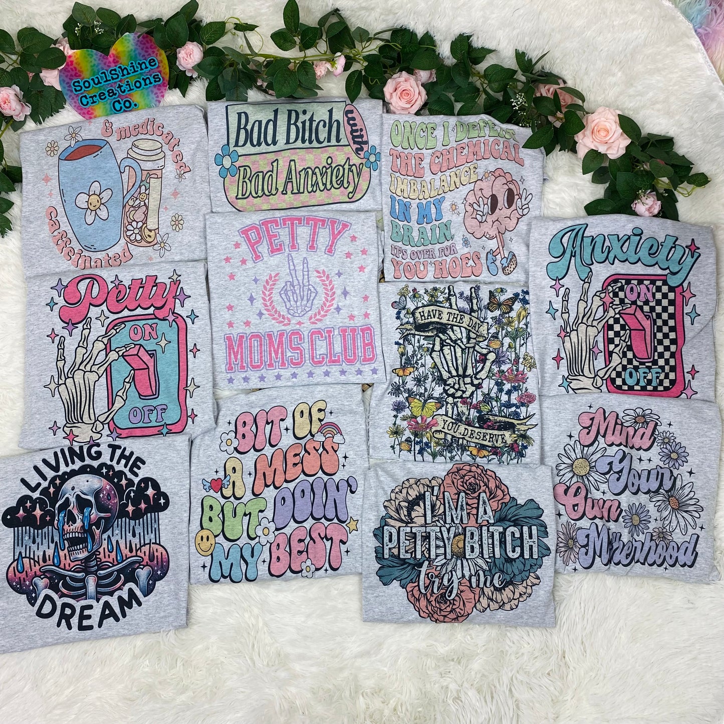 2 Tees Mystery Bundle Graphic Shirts Grab Bag