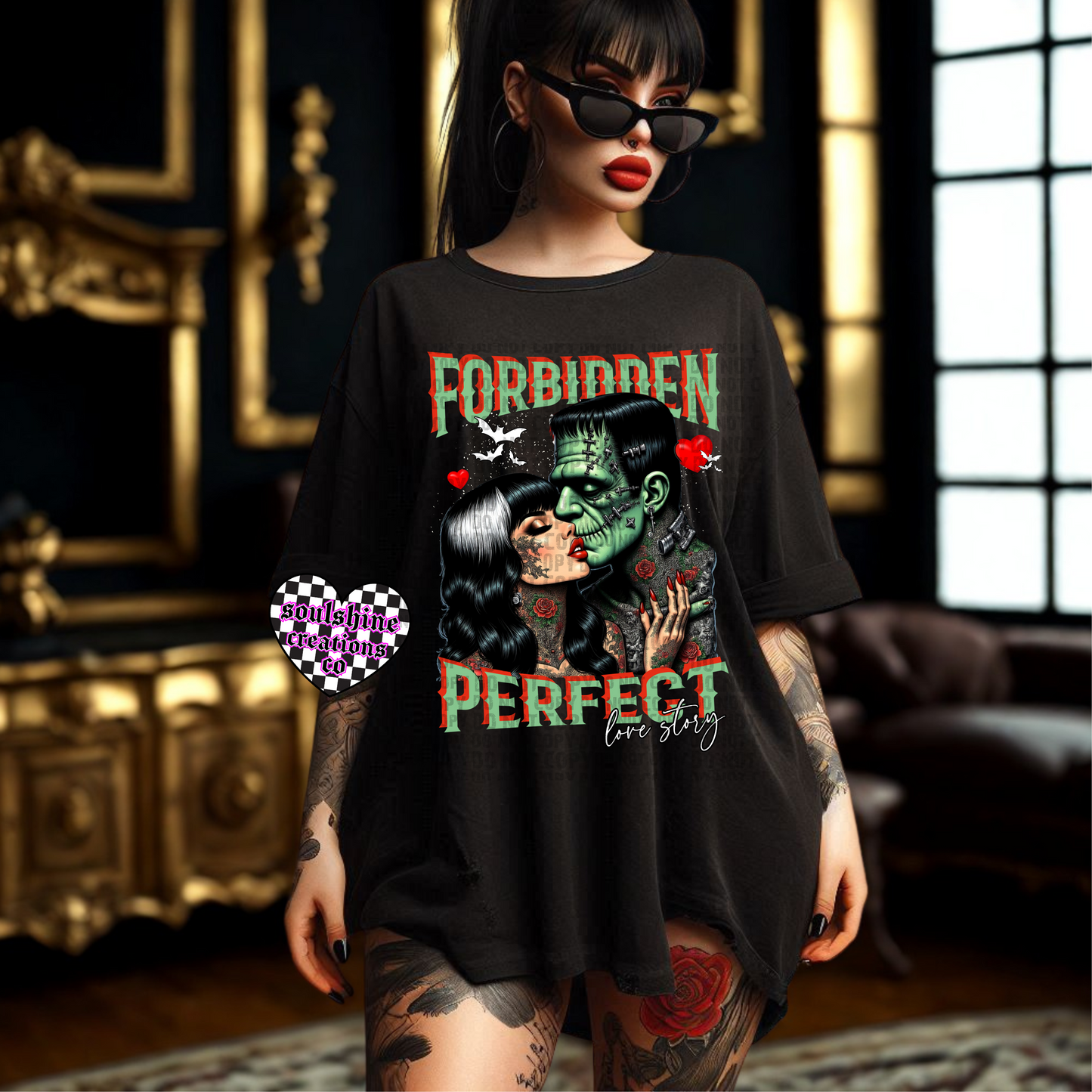 Forbidden Perfect Love Story Tee or Sweater- Bookish Edgy Gothic Alternative Vibes