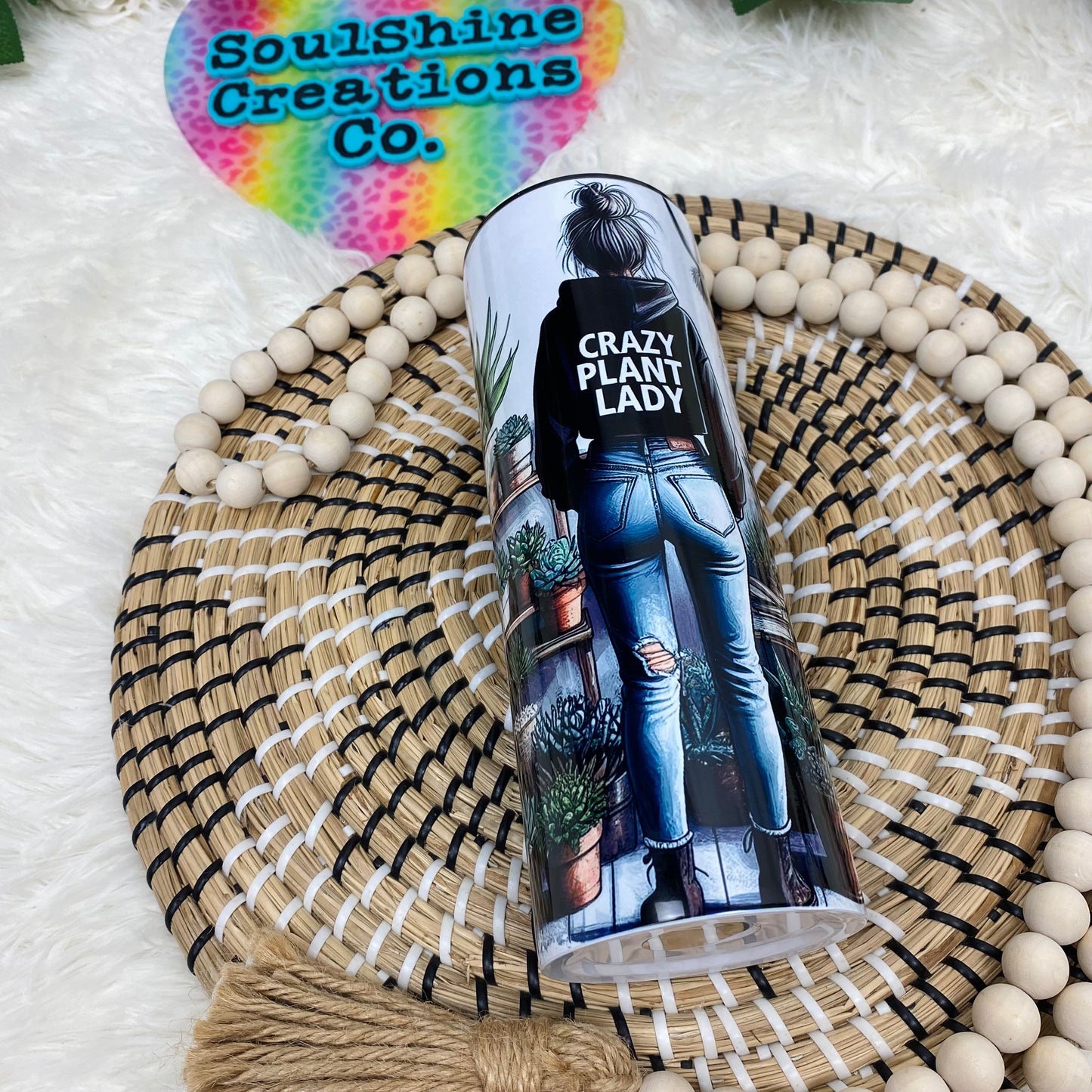 Crazy Plant Lady Tumbler