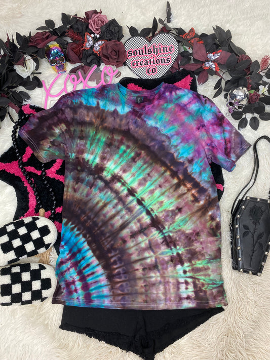 mystic forest ice tie dye t-shirt