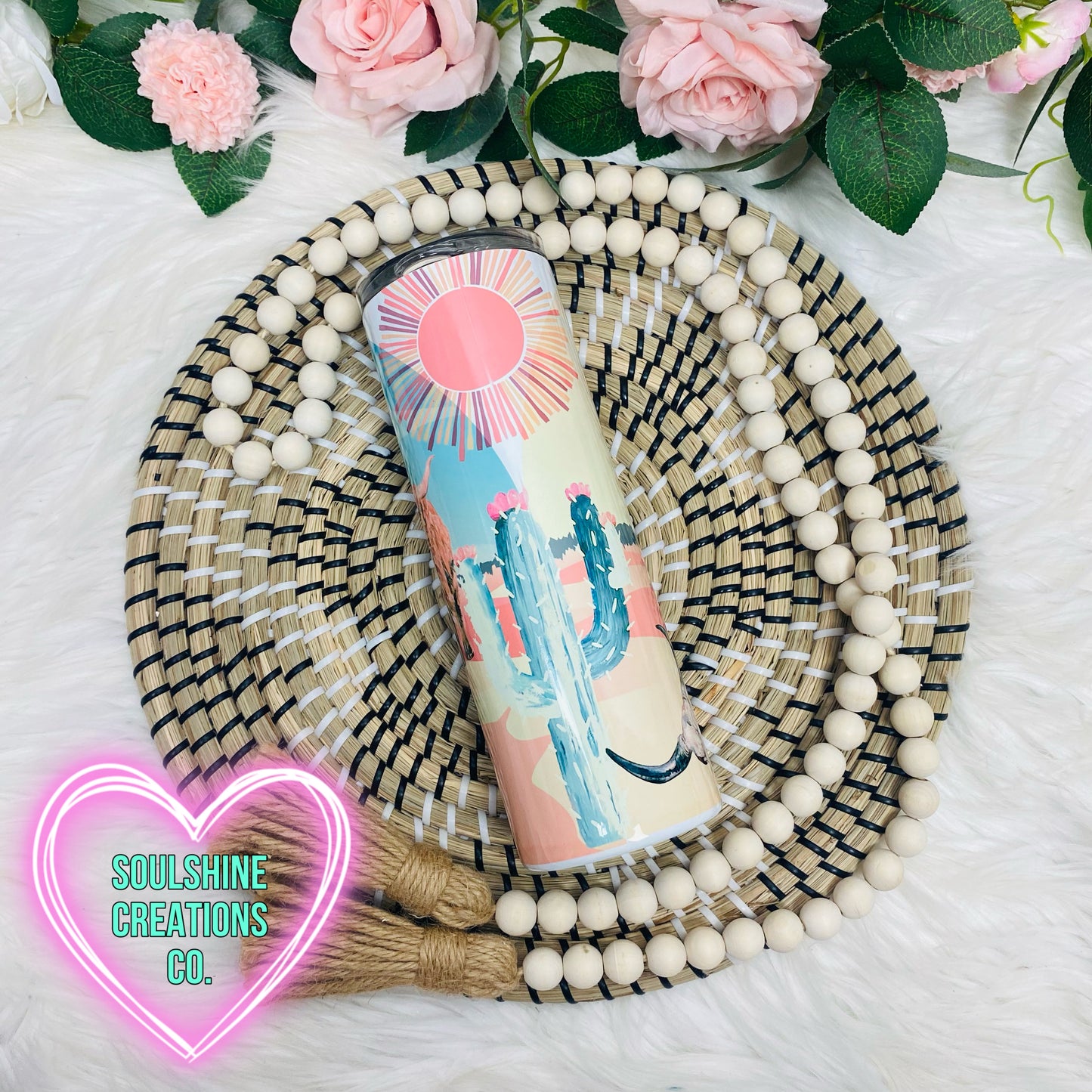 Bohemian Wanderer Retro Tumbler
