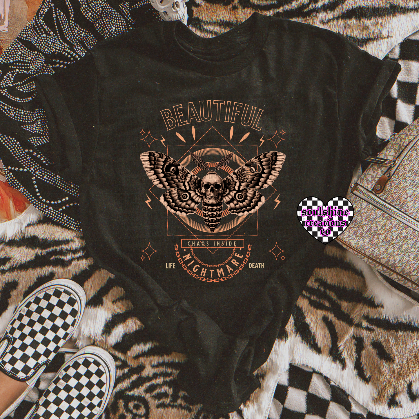 Beautiful Nightmare tee or sweater-Edgy Alternative Vibes