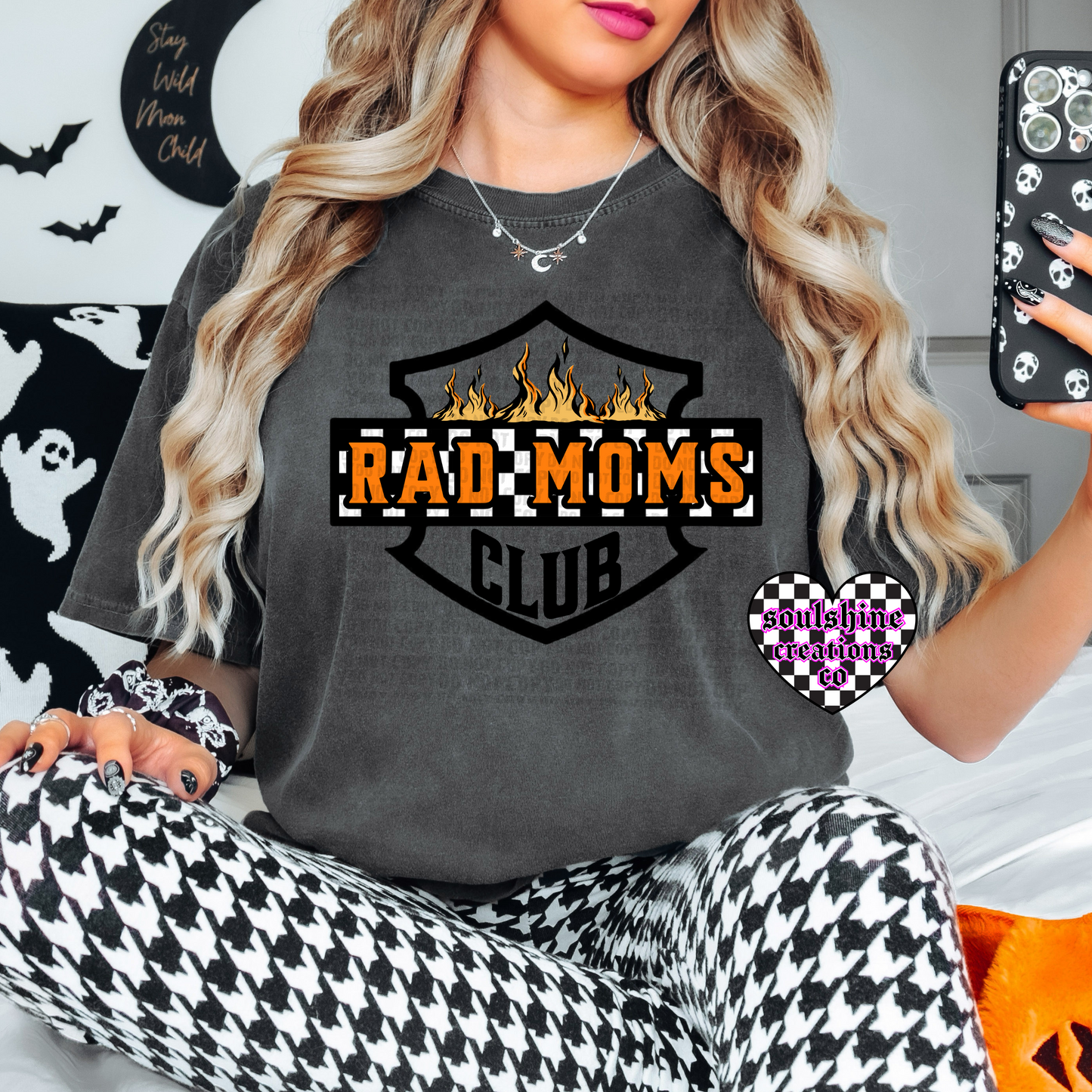 Rad Moms Club tee or sweater-Yallternative- Edgy Alternative Vibes