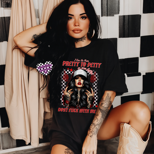 Pretty to Petty tee or sweater-Edgy Alternative Vibes