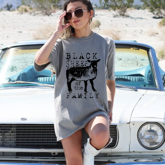 Black Sheep of the Family RTS Screen Print Transfer