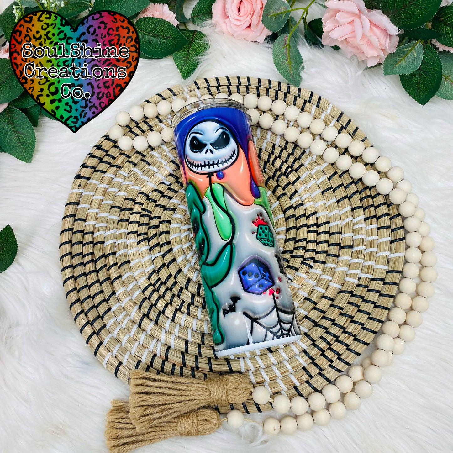 Halloween 3D Puff Tumbler