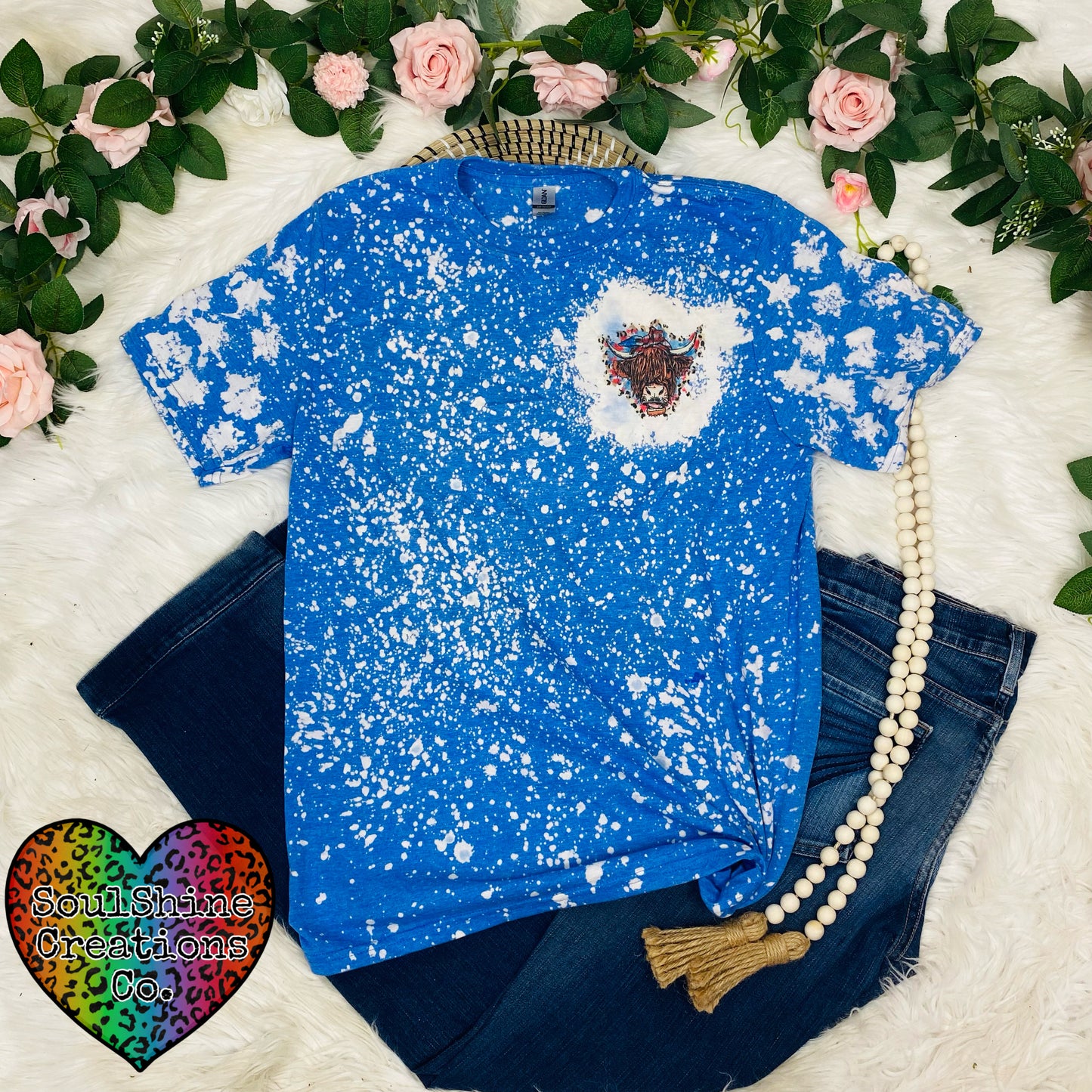 Party in the USA Bleached Shirt