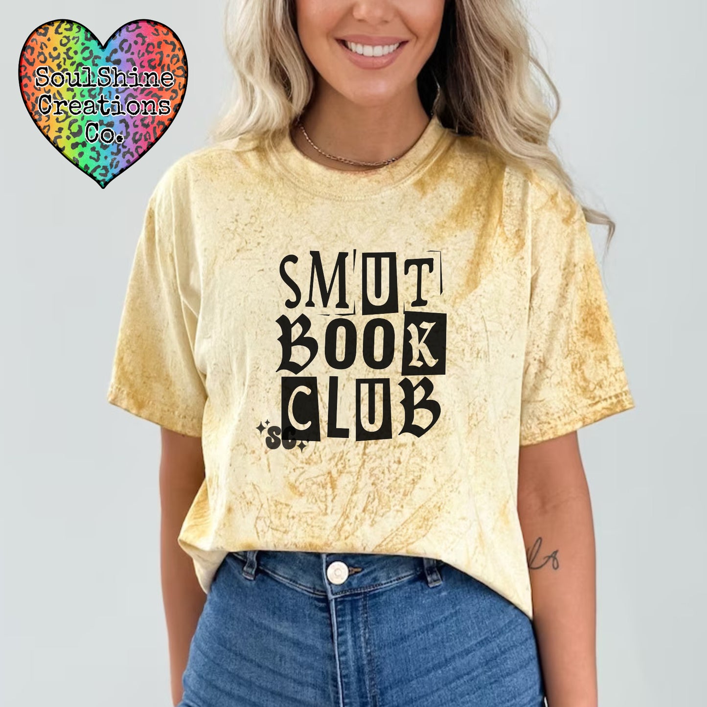 Smut Book Club Comfort Colors Color Blast Shirt