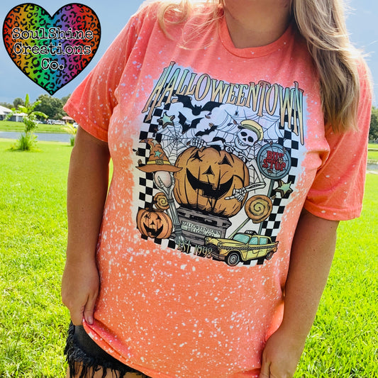 Halloween Bleached Shirt