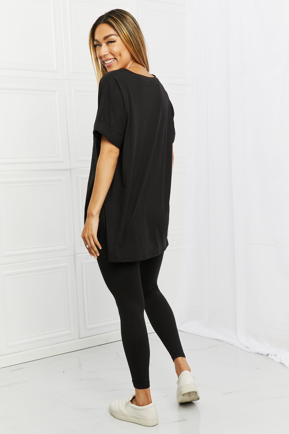 Zenana Self Love Brushed DTY Microfiber Lounge Set