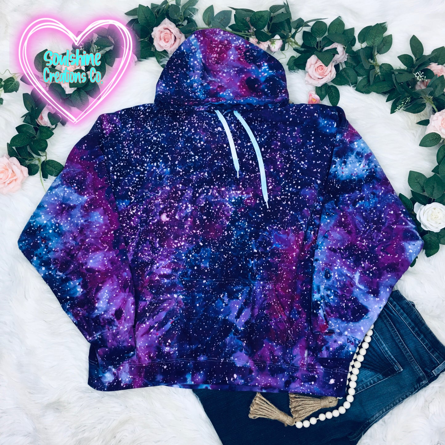 Galactic Galaxy Ice Dyed Tie Dye