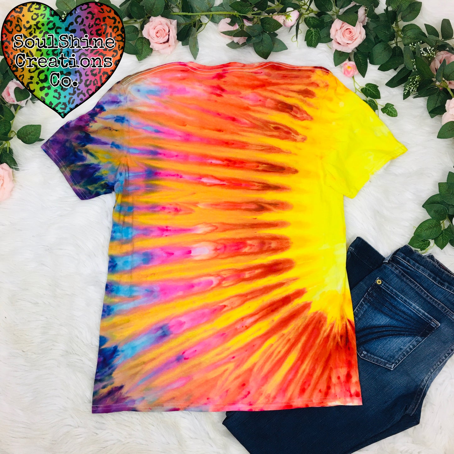 Sunburst Ice Dye Shirt