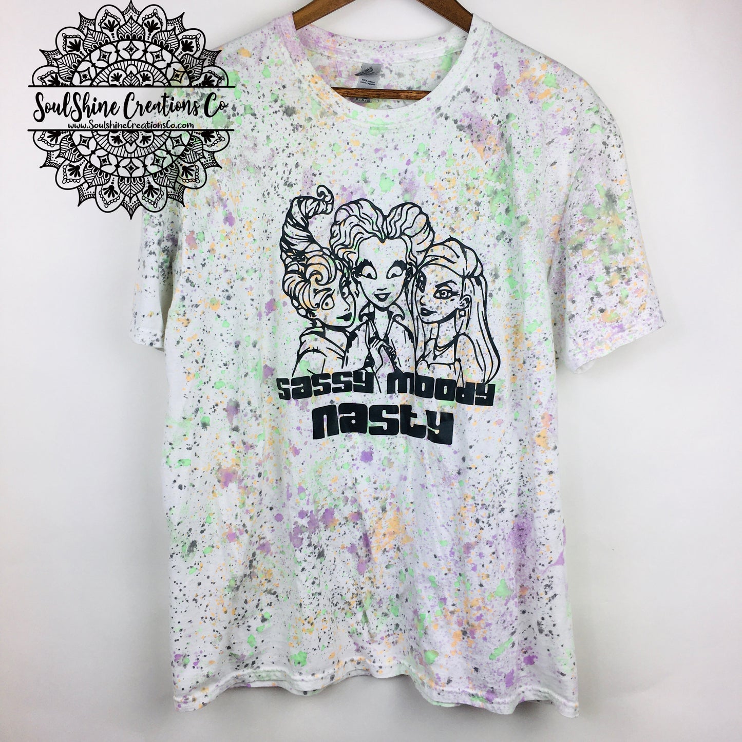Sassy Moody Nasty Splatter Shirt