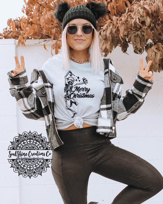 Merry Christmas Skellie Shirt